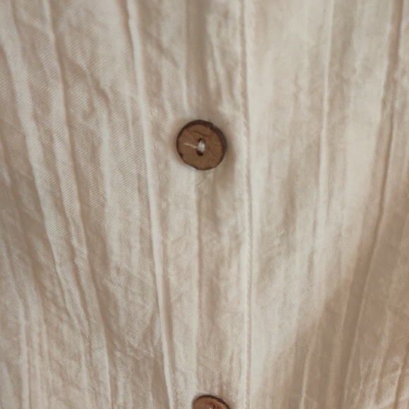 White Button-Up Shirt - Picture 4 of 5